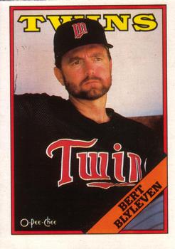 1988 O-Pee-Chee Baseball Cards 295     Bert Blyleven